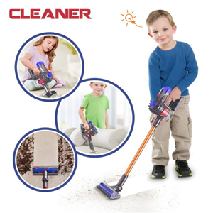 ست جارو شارژی کودک 3in1 Design Vacuum Cleaner Set_اسباب بازی